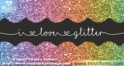 Spark Your Creativity with Glitter Font Design