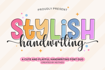 Craft Projects with Elegant Handwriting Fonts